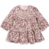 Konges Sløjd Lila Sequins "Grey / Rosa" šaty s flitry