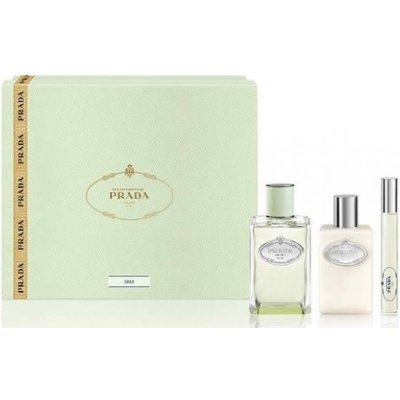 Prada Infusion D´Iris EDP 100 ml + tělové mléko 100 ml + EDP 10 ml dárková sada – Zboží Mobilmania