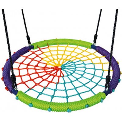 BINO dětská houpací kruhová rohož barevná 100 x 160 cm – Zbozi.Blesk.cz