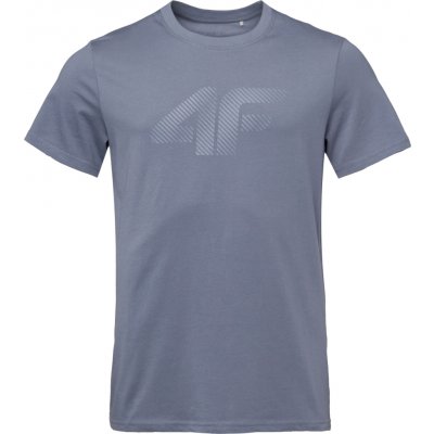 4F TSHIRT Tmavě modrá Tmavě šedá – Zboží Mobilmania