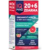 Vitamín a minerál IQ Mag ORGANIC Mg+B6 šum.tablet 20+6