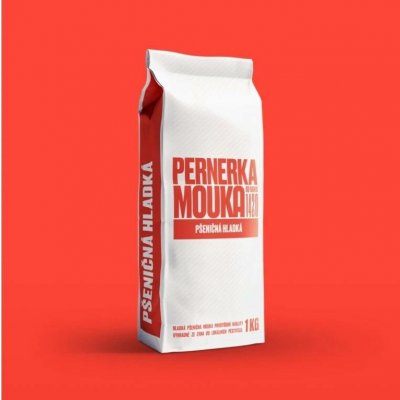 Mlýn Perner Svijany Pernerka Pšeničná mouka hladká 1 kg – Sleviste.cz