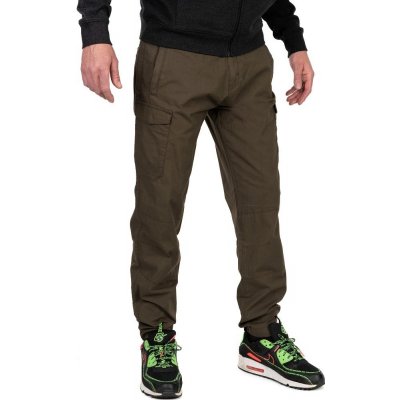 Fox Kalhoty Collection LW Cargo Trousers Green & Black – Sleviste.cz