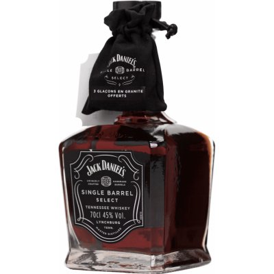 Jack Daniel's Single Barrel a whisky kameny 45% 0,7 l (holá láhev)