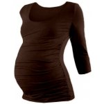 Jožánek Johanka těhotenské tričko 3/4 rukáv bordo – Zboží Dáma