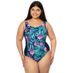 Zeštíhlující jednodílné plavky Kréta s palmovým listím – Zbozi.Blesk.cz