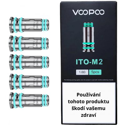 VooPoo ITO žhavící hlava 1,0ohm 5 ks – Hledejceny.cz