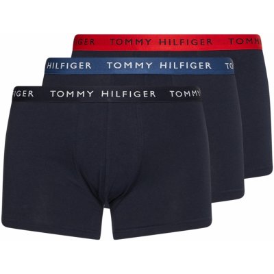 Tommy Hilfiger pánské boxerky tmavě modré 3pack – Zboží Mobilmania