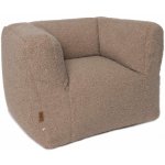 JOLLEIN Křeslo dětské Beanbag Teddy Warm Sand – Zboží Dáma