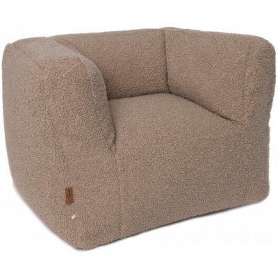 JOLLEIN Křeslo dětské Beanbag Teddy Warm Sand – Zboží Dáma