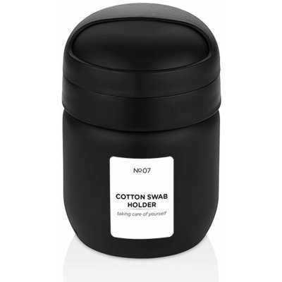 QLUX Skleněná dóza na vatové tampóny 425ml – Hledejceny.cz