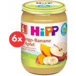 HiPP Bio Jablka s mangem a banány 6 x 190 g – Zboží Mobilmania