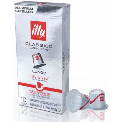 Illy Classico Lungo pro Nespresso 10 ks
