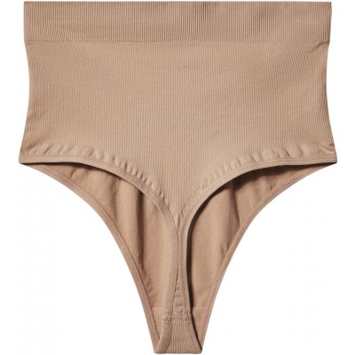 esmara Dámské bezešvé kalhotky Tanga béžová – Zboží Dáma