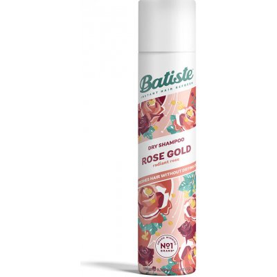 Batiste Dry Shampoo suchý šampon na vlasy Rose Gold 200 ml – Zboží Mobilmania
