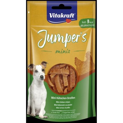 Vitakraft Dog pochoutka Jumpers minis stripes kuřecí 80 g – Zbozi.Blesk.cz