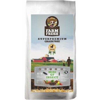 Topstein Farm Fresh Mini Insect Grain Free 15 kg – Hledejceny.cz