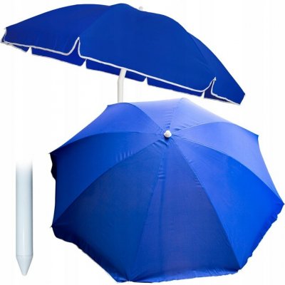 Pro-Tech shop Naklápěcí slunečník 240 cm, 8 drátů, tmavomodrý 41159 OM-281936 – Hledejceny.cz
