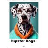 Kalendář Hipster Dogs Wall DIN A3 portrait CALVENDO 12 Month Wall 2024