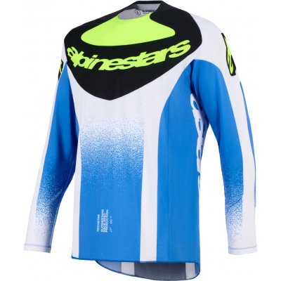 Alpinestars TECHSTAR KNIF modrá/černá/žlutá fluo – Zboží Mobilmania