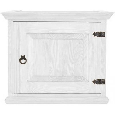 Arten Nástavec na skříň Poprad NAD101 borovice bílý vosk ART-POP-NAD101-BILY – Zboží Dáma