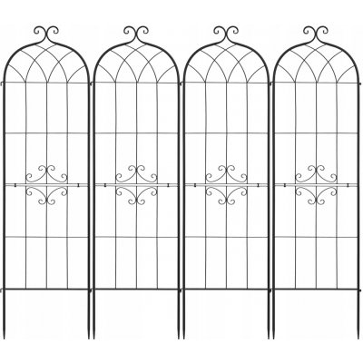 Kovová pergola Vevor s mřížkou, 180 cm – Hledejceny.cz