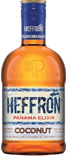 Heffron Coconut Panama Rum 32% 0,5 l (holá láhev)