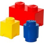 LEGO® úložné boxy Multi-Pack 3 červená – Hledejceny.cz