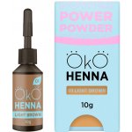 OKO Power Powder Henna prášková henna na obočí Light Brown 10 g – Zboží Dáma