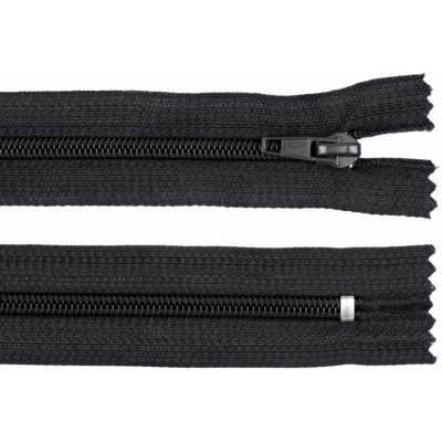 Prima-obchod Spirálový zip No 5 délka 18 cm bílá a černá POL, barva Černá – Hledejceny.cz