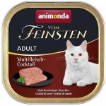 Animonda Vom Feinsten Adult masová směs hovězí jehněčí krůtí kuřecí králičí 100 g – Zbozi.Blesk.cz