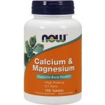 Now Foods Magnesium & Calcium Vitamin D3 + Zinek 100 tablet – Hledejceny.cz