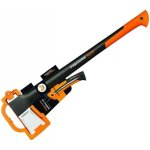 Fiskars 1025437 Sada štípací sekera X25 + pilka Xsharp SW73 – Zbozi.Blesk.cz