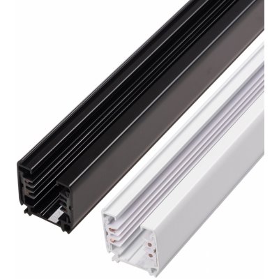 Třífázová lišta 3F pro třífázová svítidla - 200cm černá lišta TL-105610 105610 – Zboží Mobilmania