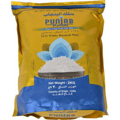 Punjab King Premium Rýže Basmati 2000 g
