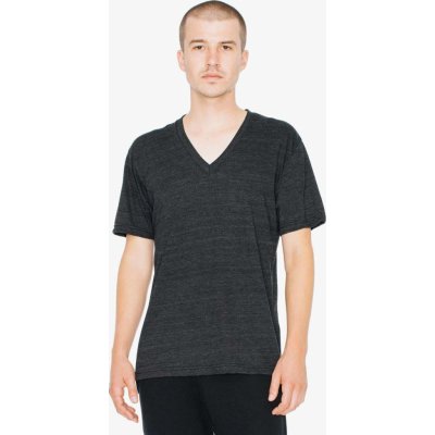 Unisex tričko do V TRI-BLEND American Apparel - zelenošedá / S