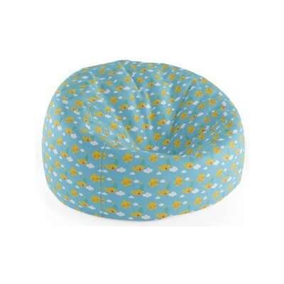 Sablio Sedací vak Cocoon Hvězdy a měsíce 75 x 45 x 35 cm – Sleviste.cz