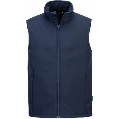 PORTWEST PRINT A PROMO TK22 Softshellová vesta námořní modrá – Zboží Mobilmania