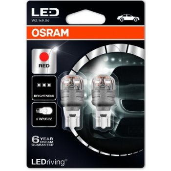 T16 (W2.1x9.5d) - OSRAM LED W16W - 12V