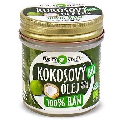 PURITY VISION RAW kokosový olej BIO 120 ml 120 ml od 129 Kč - Heureka.cz