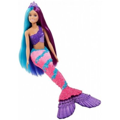 Mattel Barbie mořská panna s dlouhými vlasy GTF39 – Zboží Dáma
