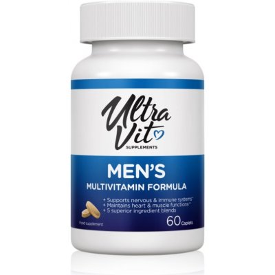 VPLab ULTRAVIT Men's Multivitamin komplexní multivitamín pro muže 60 tablet – Hledejceny.cz