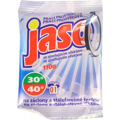 Jaso prací prostředek se zjasňujícím efektem na záclony 110 g