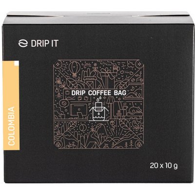Drip it Káva ve filtru Colombia Sierra Nevada 20 x 10 g – Sleviste.cz