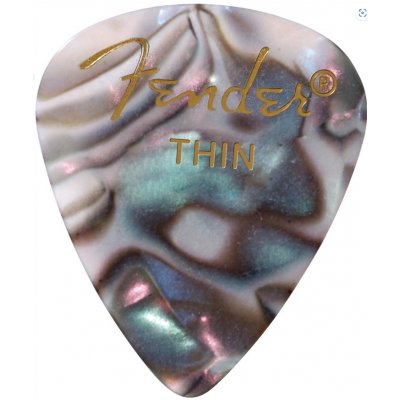 Fender Premium Celluloid Picks, 351 Shape - trsátka (více variant) Fender Premium Celluloid Picks, 351 Shape: Abalone / Thin – Hledejceny.cz