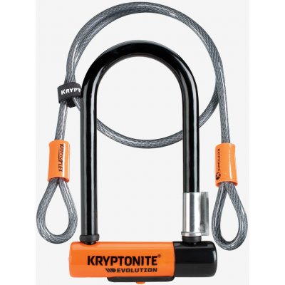 Kryptonite U-Lock Kryptolok Mini-7 černý s lankem – Hledejceny.cz
