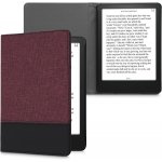 KW Mobile Leather And Canvas KW5715720 pro Amazon Kindle Paperwhite 5 2021 červené černé – Zboží Mobilmania