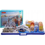 CubicFun 3D puzzle CityLine panorama:Benátky 126 ks – Sleviste.cz