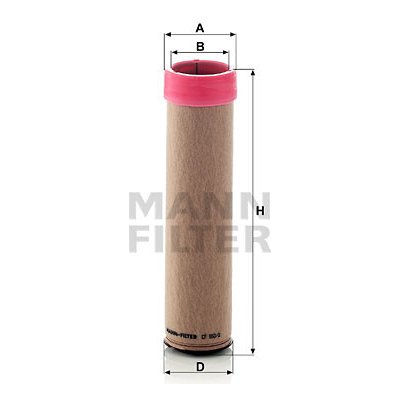 Filtr - sekundární vzduch MANN-FILTER CF 850/2 – Hledejceny.cz