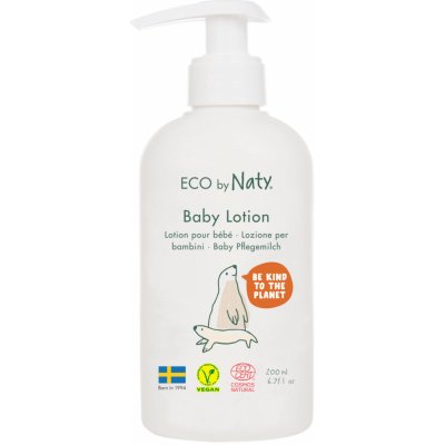 ECO BY NATY Dětské tělové mléko 2 x 200 ml